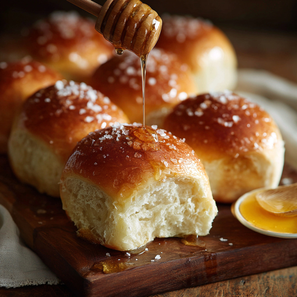 Salted Honey Rolls