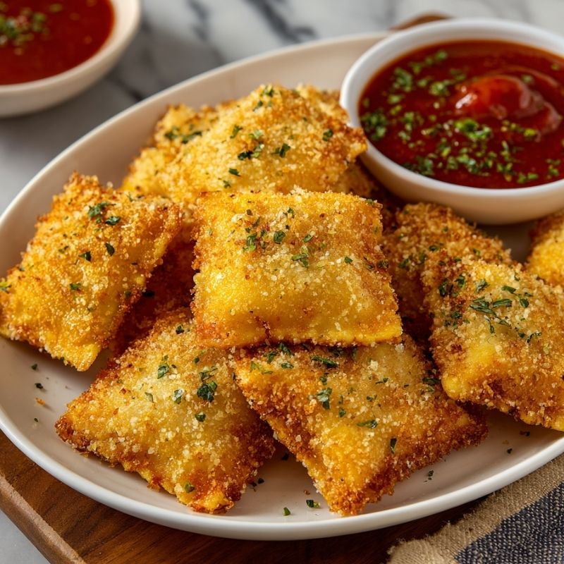 Irresistible Toasted Ravioli