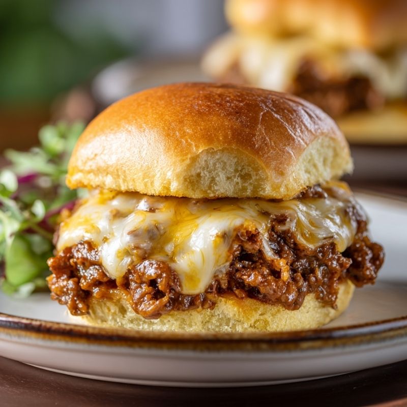Juicy French Onion Beef Sloppy Joes