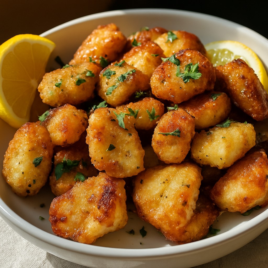 Zesty Air Fryer Lemon Chicken Bites