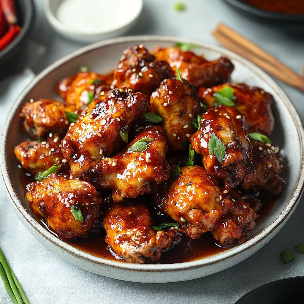 Glazed Asian Sweet Chili Chicken