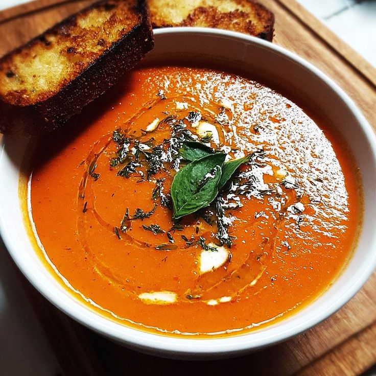 Elegant Gordon Ramsay’s Roasted Tomato Soup