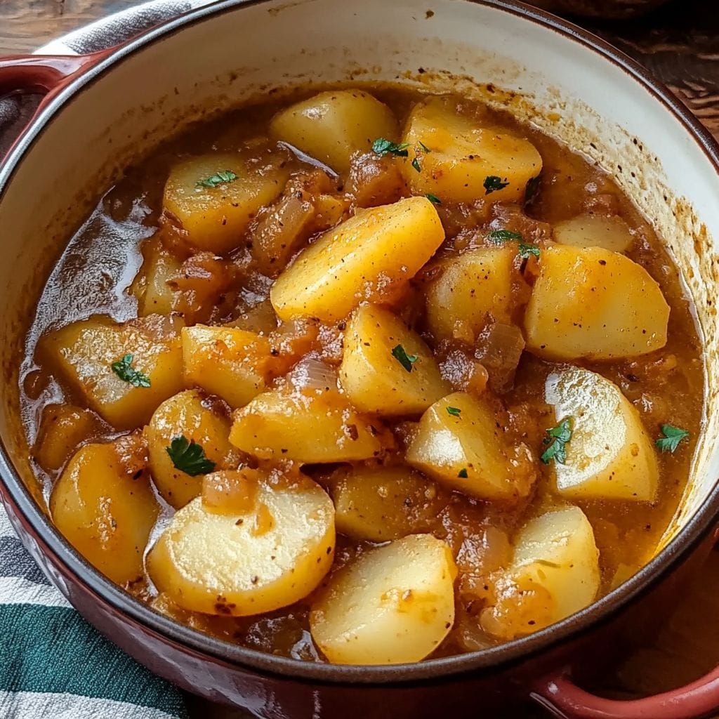 Hearty Southern Stewed Potatoes