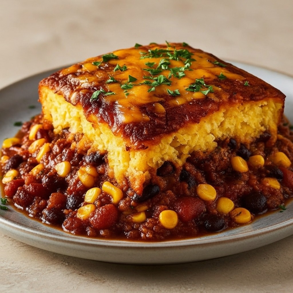 Hearty Cornbread Casserole