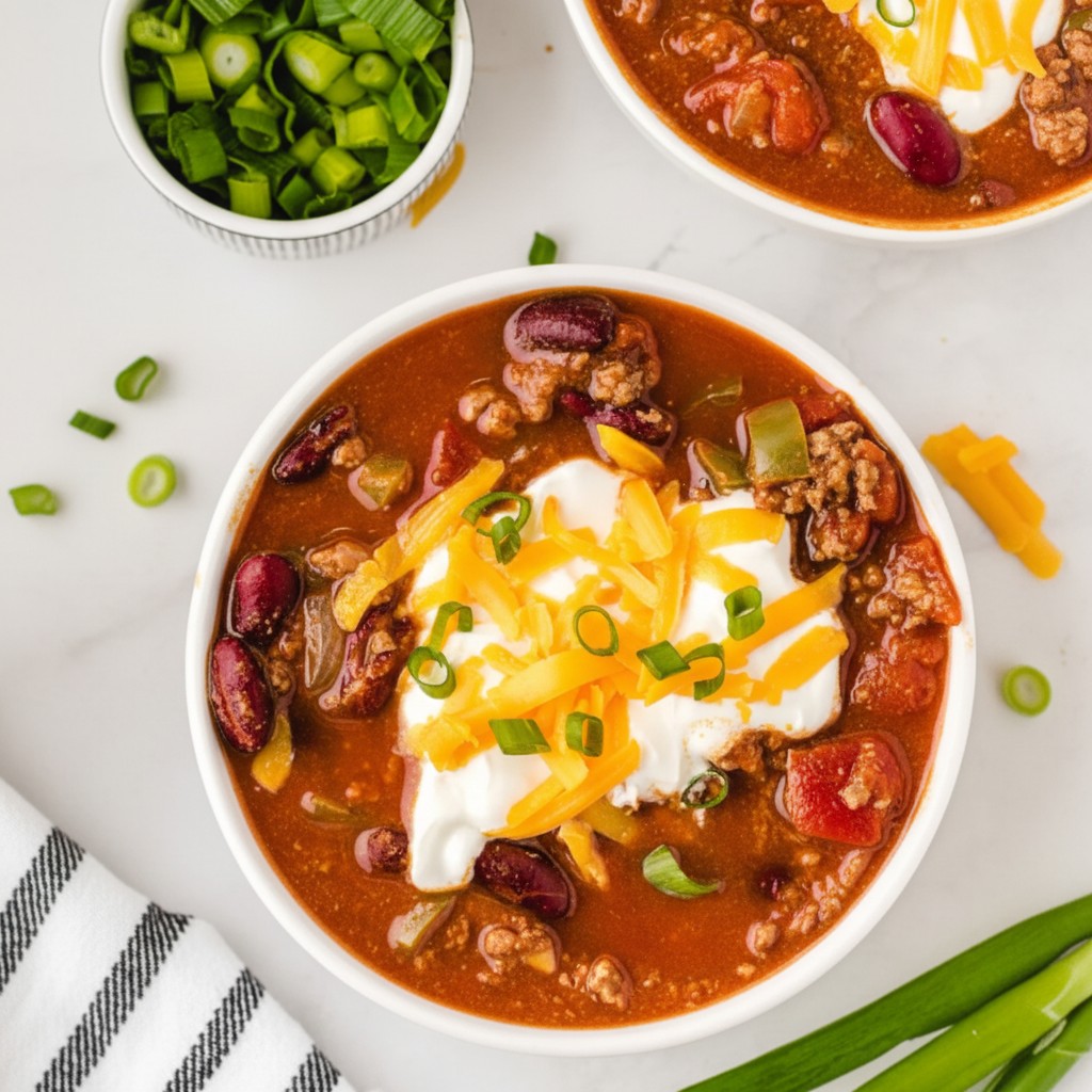 Flavorful Homemade Chili