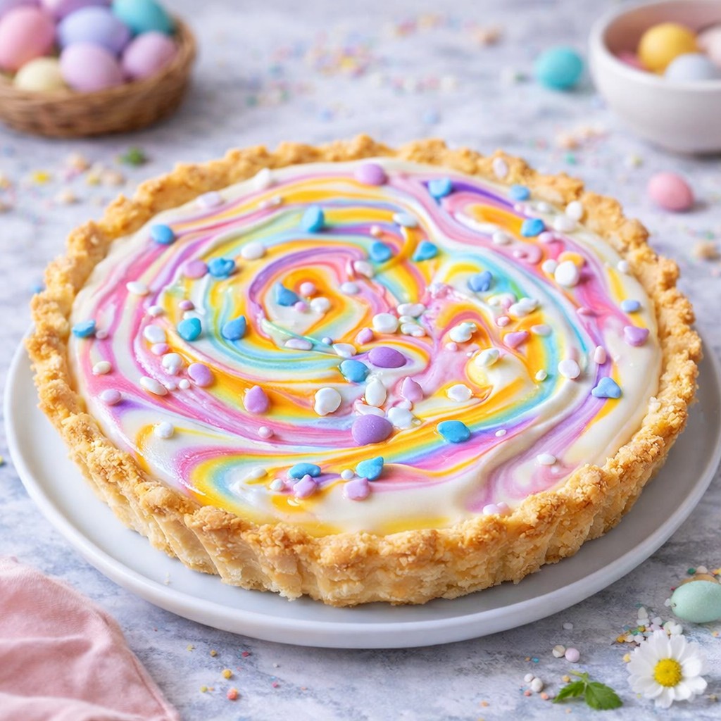 Easter Swirl Pie