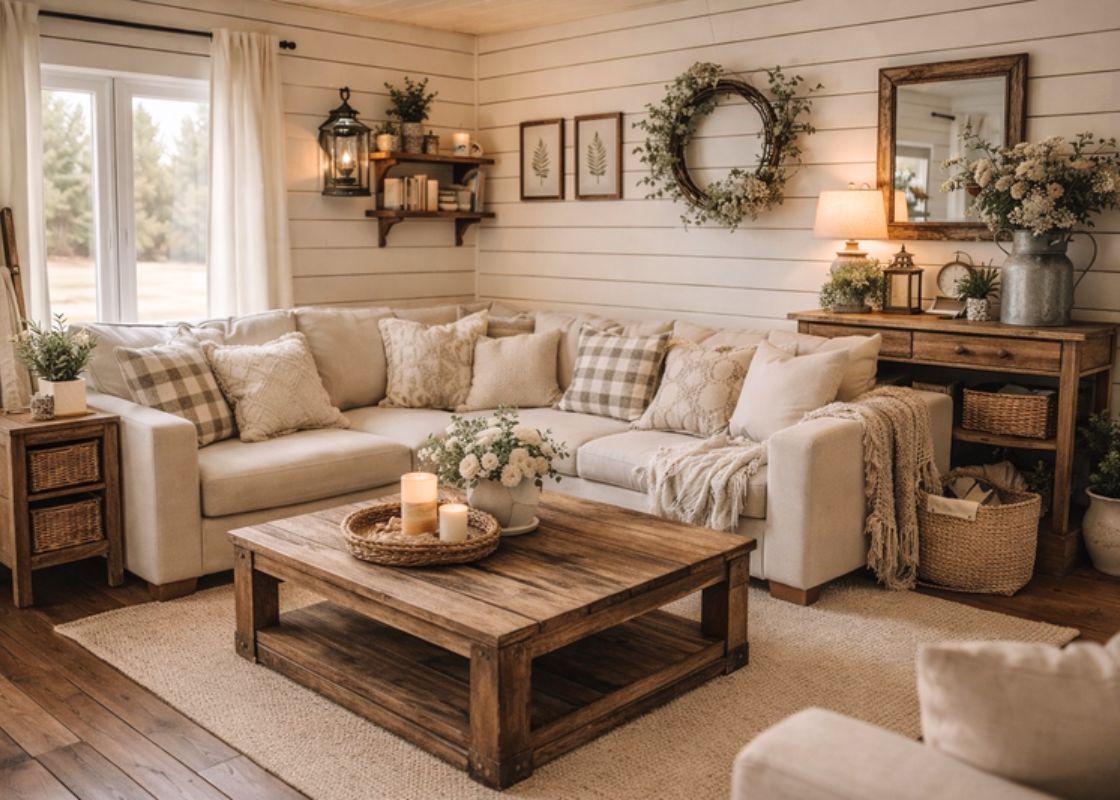 20 Farmhouse Decor Ideas to Warm Up Your Home Instantly