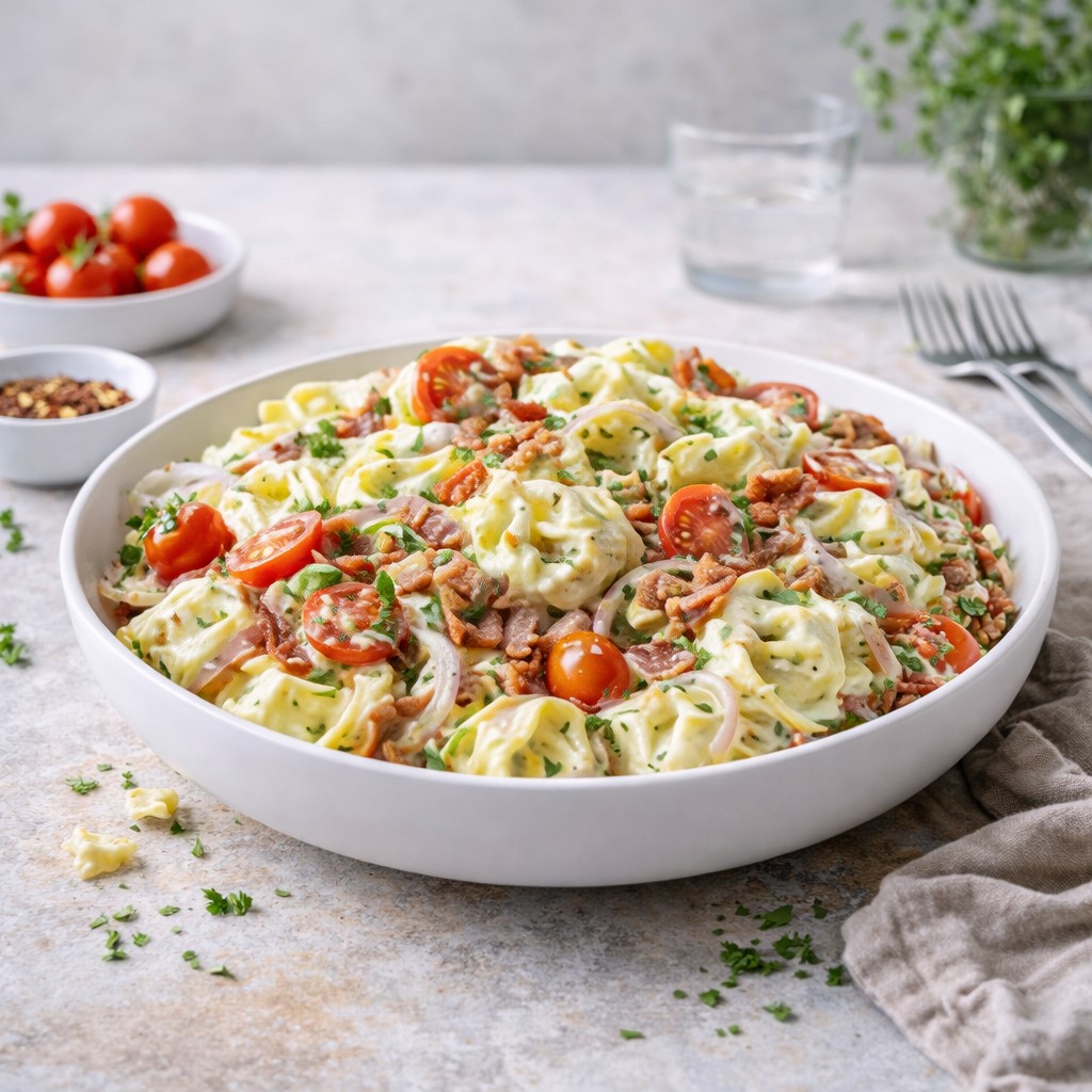 Italian Grinder Tortellini Salad