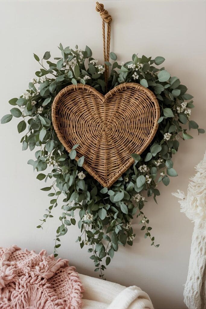 Woven Heart Wall Accent